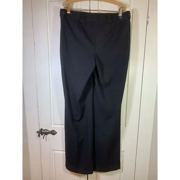 Lane Bryant Black Straight Leg Trouser Pants 34x34 Stretch Comfort Office Church - Picture 3 of 11